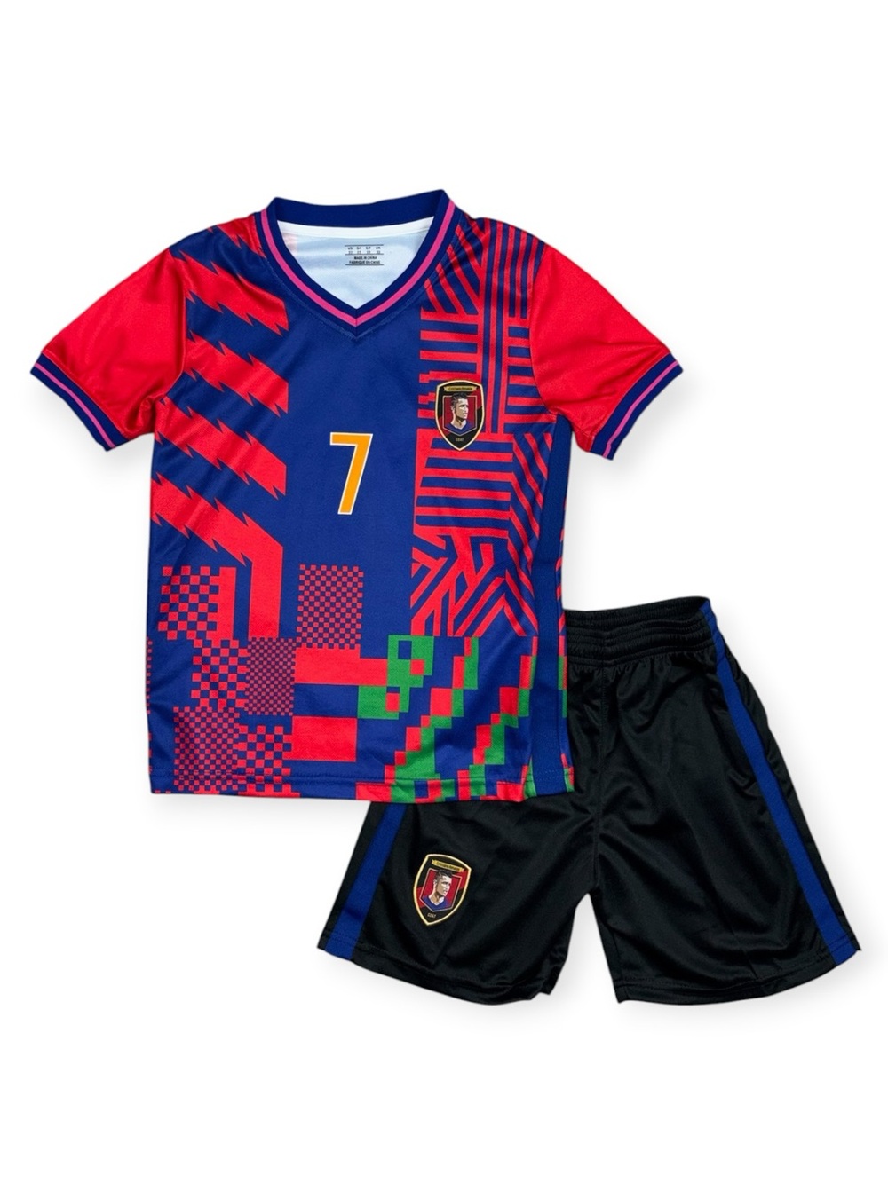 Cristiano Renaldo Soccer Jersey  Short Set Size 7